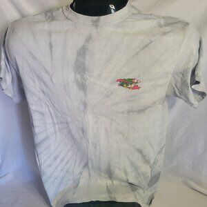 Santa Cruz Skateboard Tie Dye Double Sided Print T-shirt (Size M)